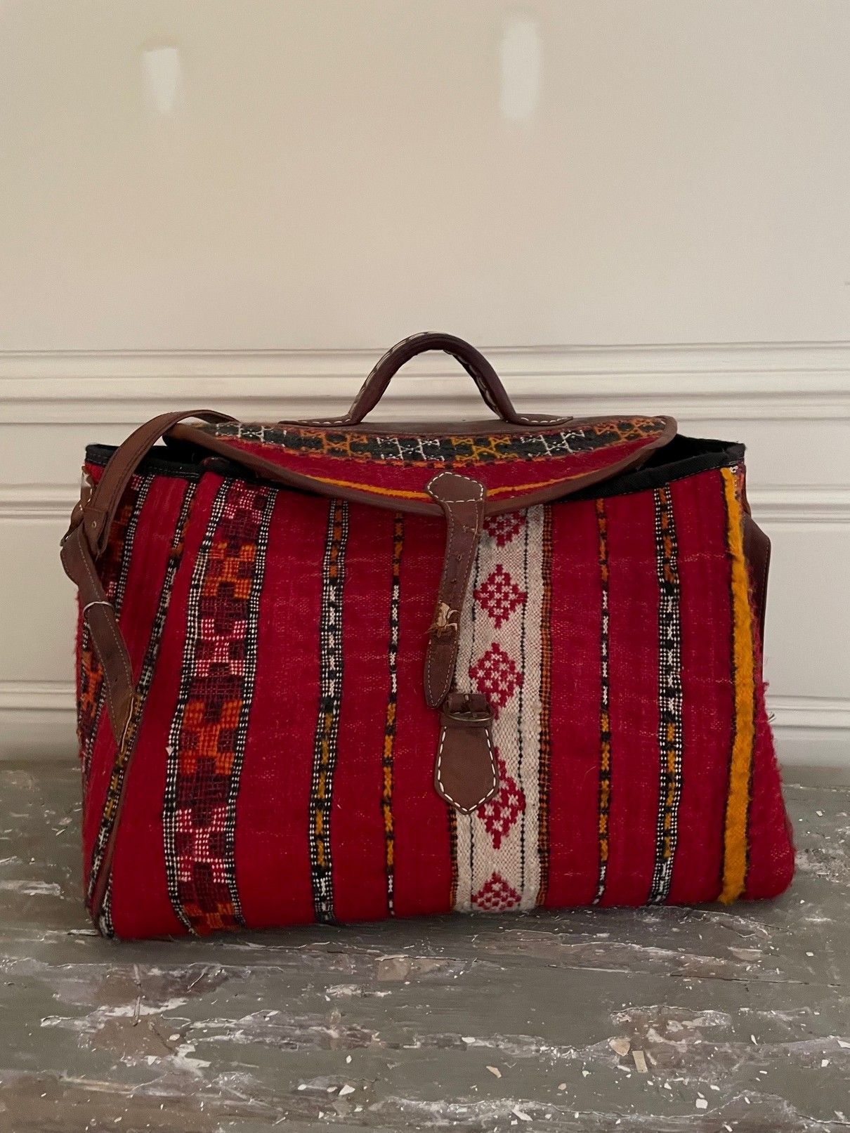 Null Bolsa grande de kilim