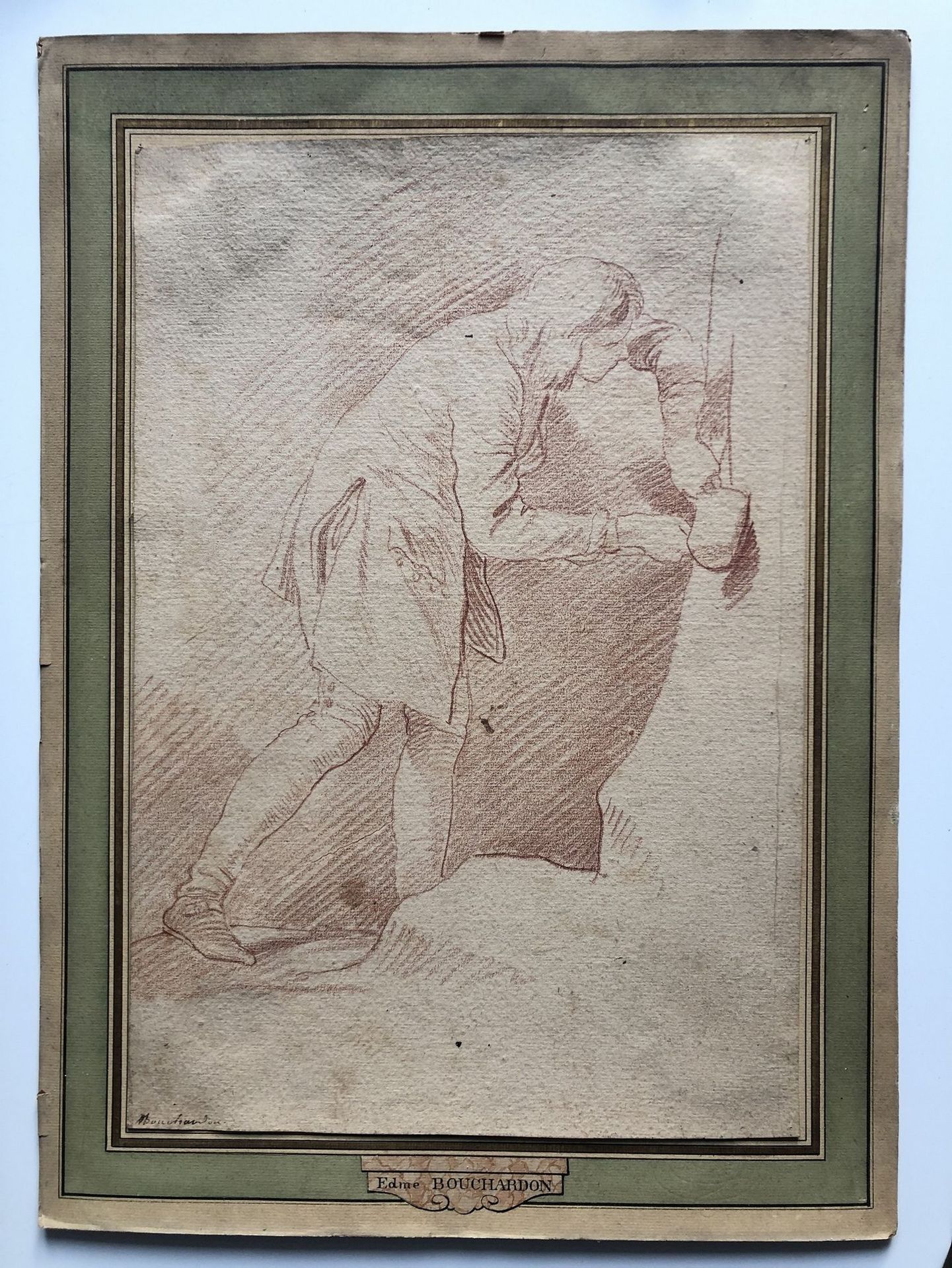 Null 
Edme Bouchardon (1698-1762).




Jeune homme à la chope (pour les Cris de &hellip;