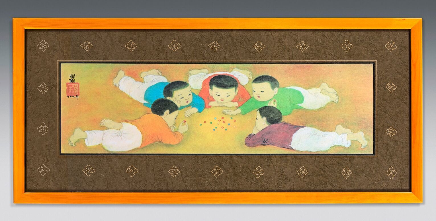 Null Trung Thu MAI dit MAI THU (1906-1980)

Les Joueurs de billes, estampe, 16 x&hellip;