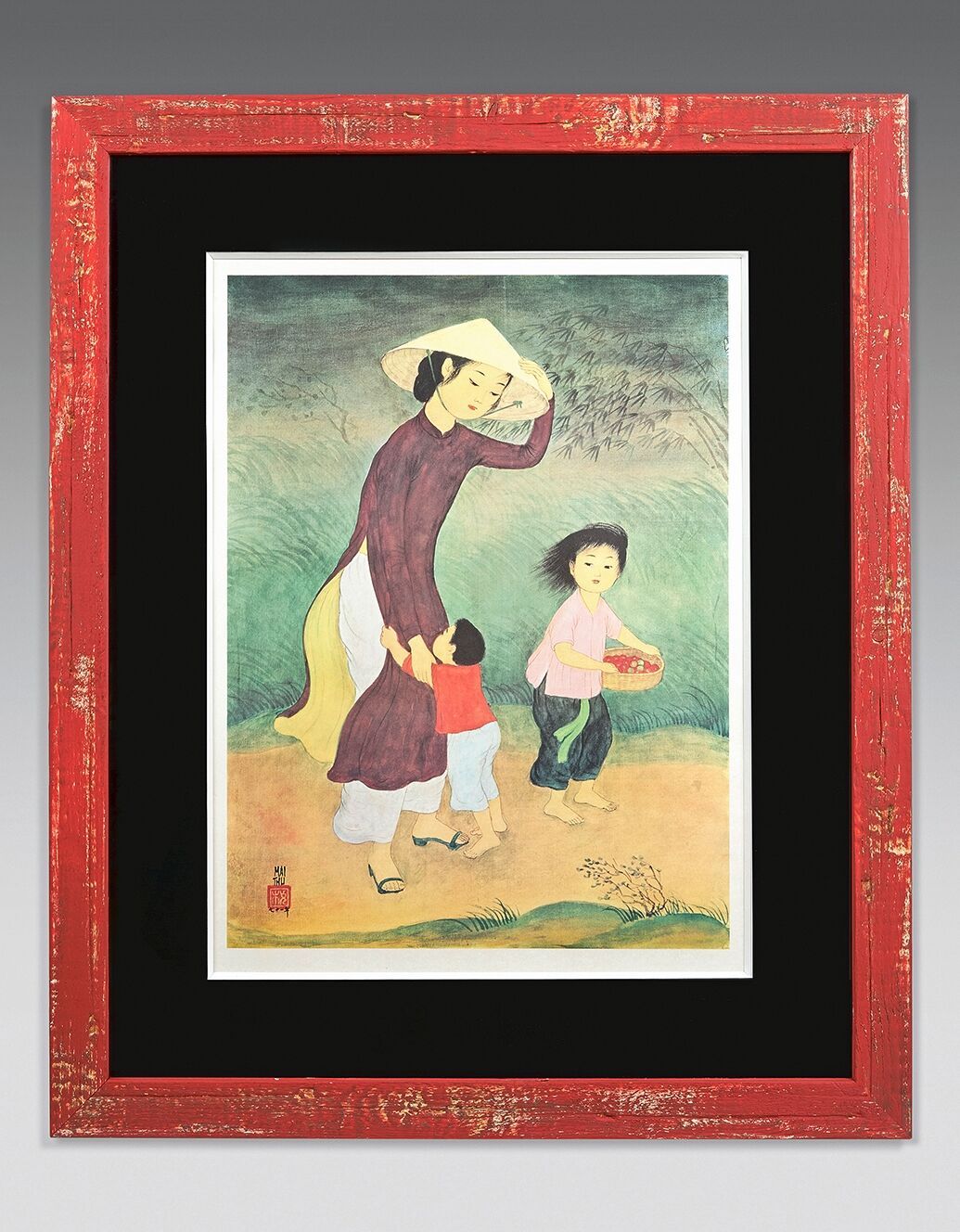 Null Trung Thu MAI known as MAI THU (1906-1980)

Le Coup de vent, print, 48 x 35&hellip;