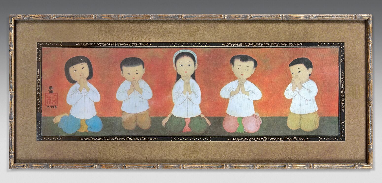 Null Trung Thu MAI dit MAI THU (1906-1980)

La Prière des enfants, estampe, 19,5&hellip;