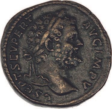 Null SEPTIME SÉVÈRE (193-211)
Sesterce. Rome (195).
Sa tête laurée à droite.
R/ &hellip;