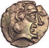 Null PICTONS (Poitiers region)
Quarter statere of electrum. 1,43 g.
Stylized hea&hellip;