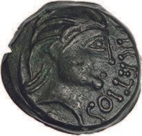 Null PICTONS (Region Poitiers)
Bronze Viretios. 3,03 g.
Stilisierter Kopf nach r&hellip;
