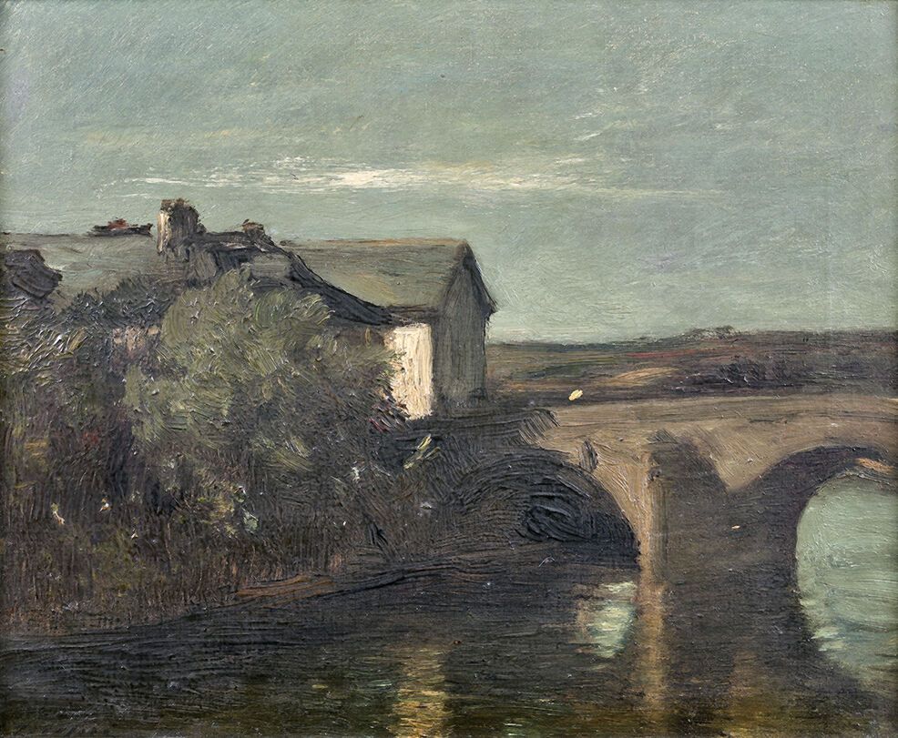 Null Jules DUPRE (1811-1889)

Le Pont

Huile sur toile, signée en bas à gauche

&hellip;