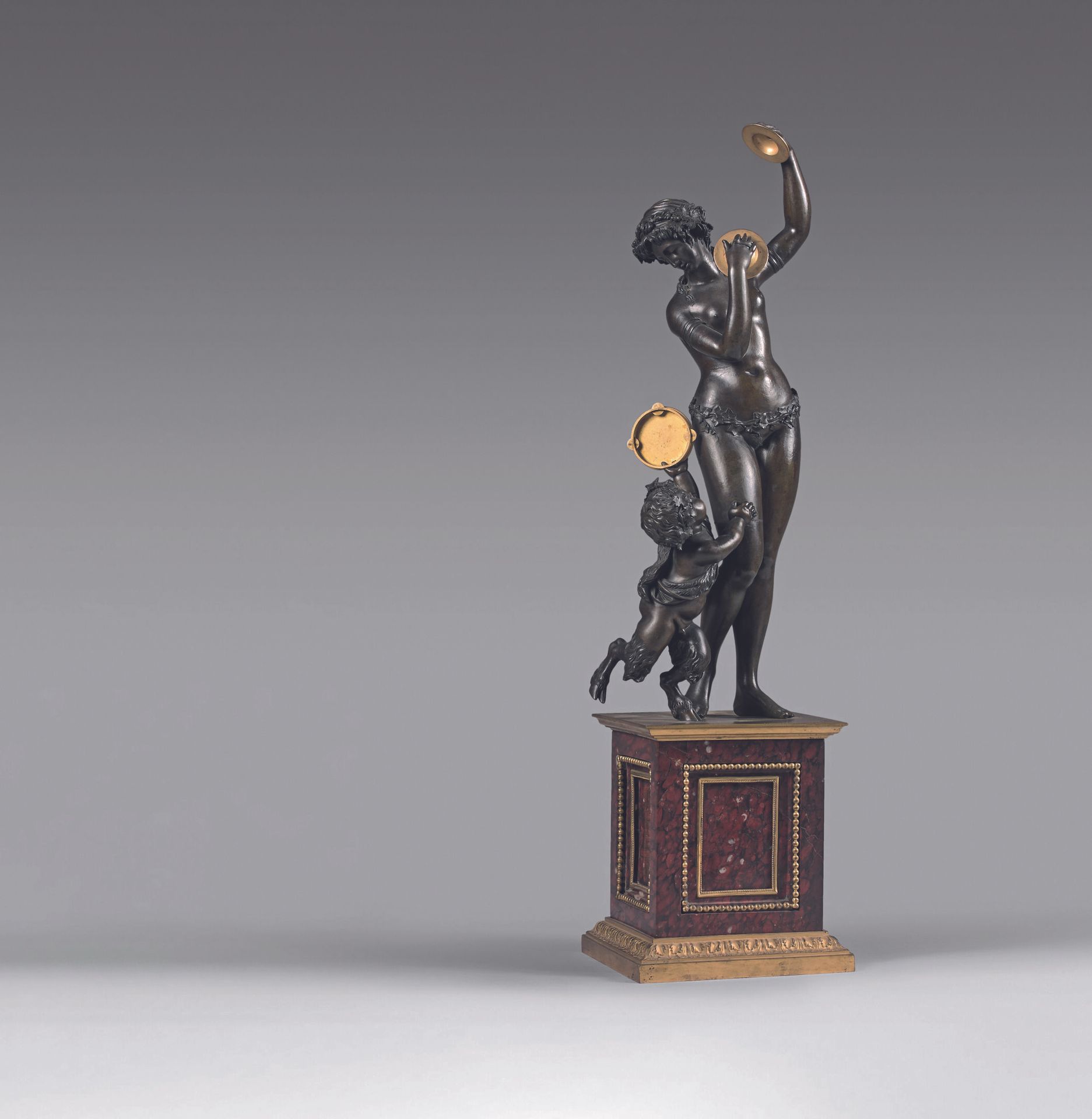 Null Nach Joseph-Charles MARIN (1759-1834). 
Faun und Bacchantin mit Zimbeln und&hellip;