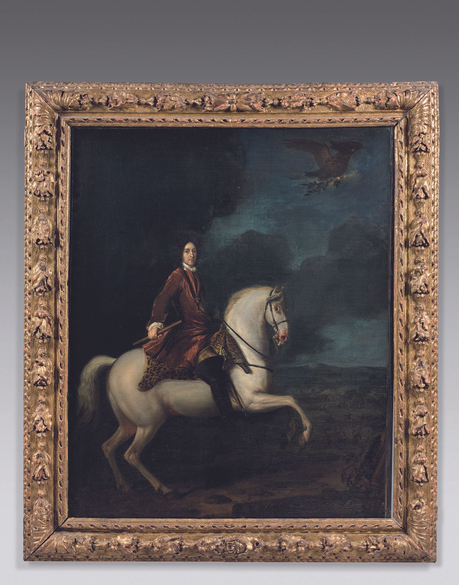 Null Carel de MOOR (1656-1738)
Portrait équestre présumé du prince Eugène de Sav&hellip;