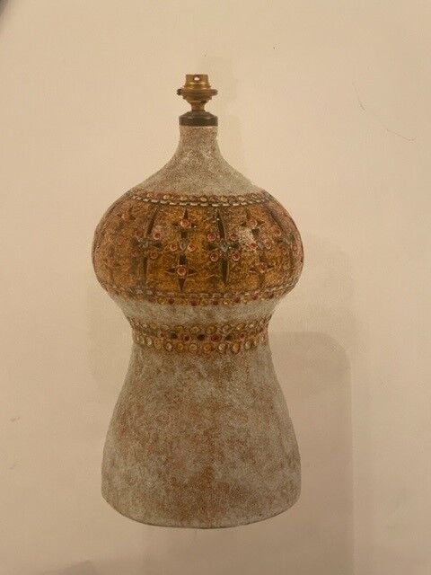 Null Raphaël GIARRUSSO (1925-1986)
Lamp stand, circa 1965
Glazed ceramic
Monogra&hellip;