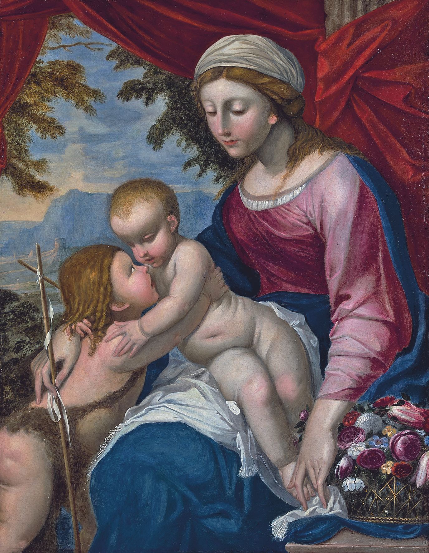 Null ESCUELA FRANCESA del siglo XVII
La Virgen y el Niño con el joven Juan Bauti&hellip;