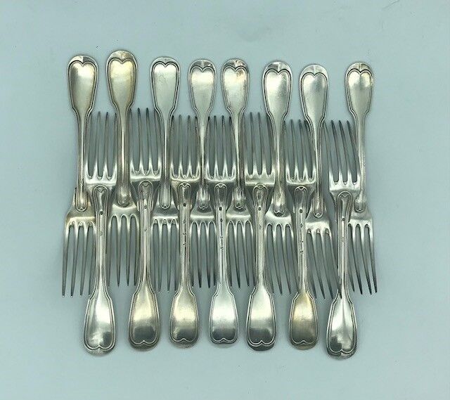 Null FIFTEEN FORKS model with the net in silver;
Weight : 1,185 Kg