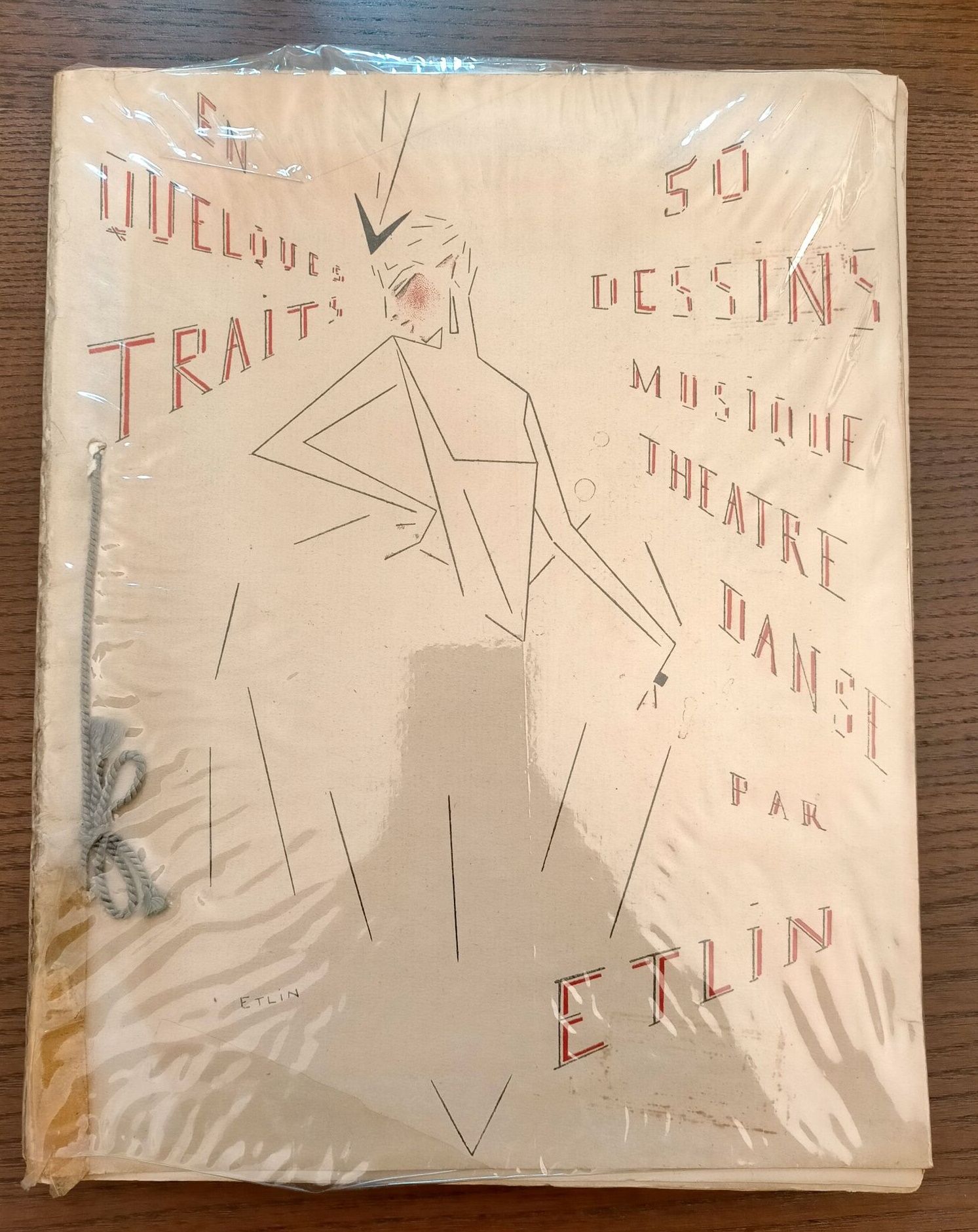 Null Henri ETLIN (1886-1951)
"En quelques traits. 50 dessins. Musique. Théâtre. &hellip;