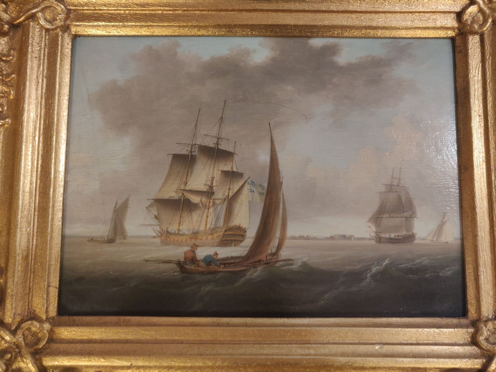 Null 19世纪英国学校
"海洋"
板面油画。