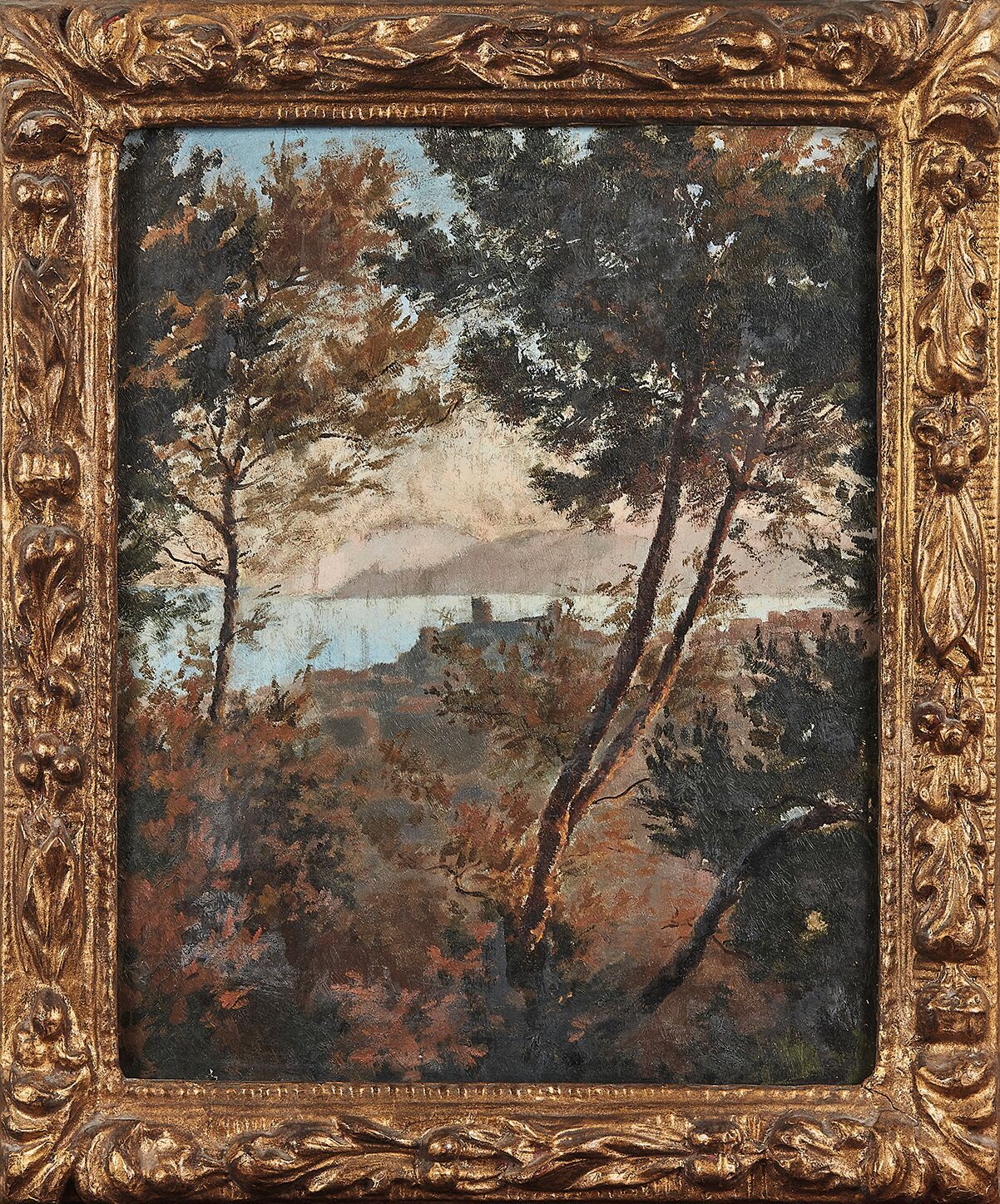 Null Attribuito ad André NOUFFLARD (1885-1968)
Mare
Olio su cartone.
41 x 33 cm