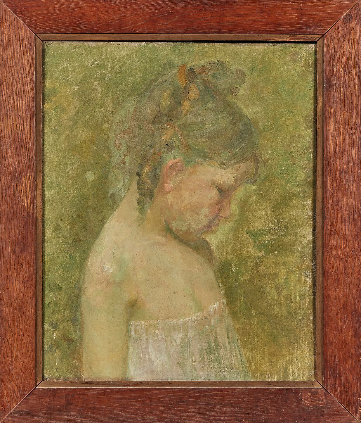 Null 阿丽斯-普拉特 (1886-1924)
布德斯
纸板上的油画。
46 x 37厘米
展览：1931年5月15日至31日，巴黎，Georges Peti&hellip;