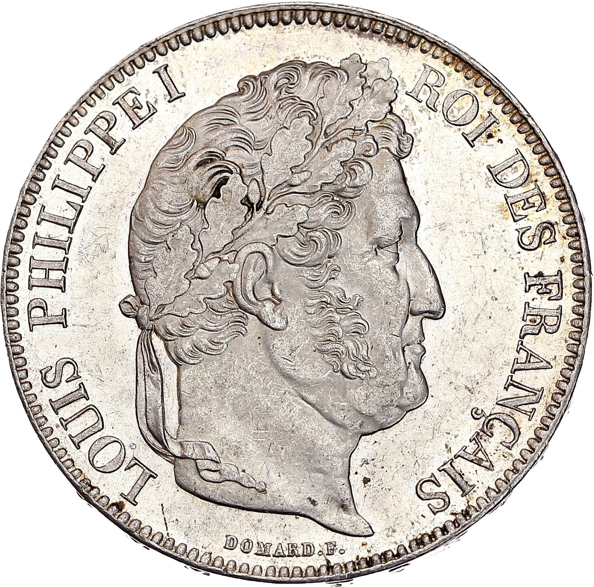Null LOUIS PHILIPPE (1830-1848)
5 Francs. 1834. La Rochelle.
Sein gelauter Kopf &hellip;