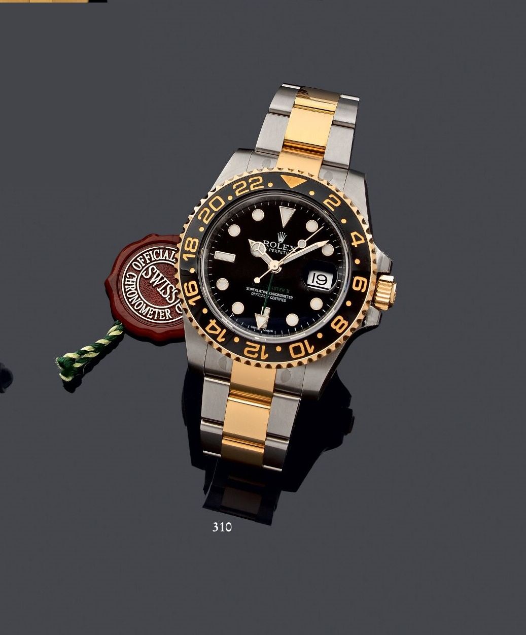 Null Rolex, GMT-Master II réf. 116713ln, vendue en 2014
Montre bracelet en Roles&hellip;
