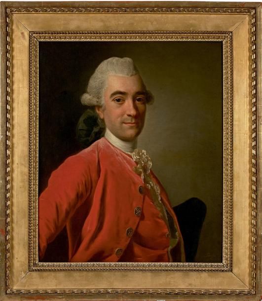 Alexandre ROSLIN (1718-1793) Portrait de Pierre-Stanislas Foache (1737-1806), éc&hellip;