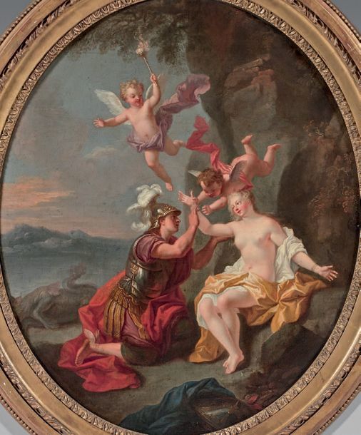 Entourage de Louis BOULLOGNE (1654-1733) 
Persée délivrant Andromède
Pan et Syri&hellip;