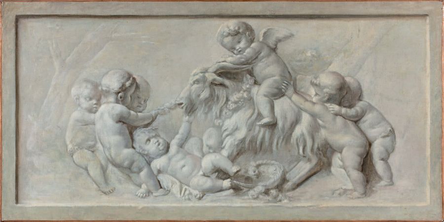 ÉCOLE FRANÇAISE du XVIIIe siècle, entourage de Piat Joseph SAUVAGE (1744-1818) 
&hellip;
