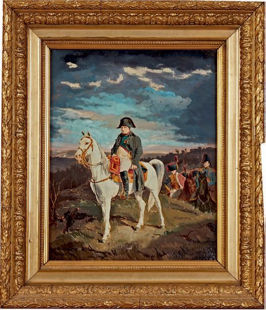SAVAROL, d'après Meissonnier L'Empereur Napoléon à cheval (1814)
Procédé sur toi&hellip;
