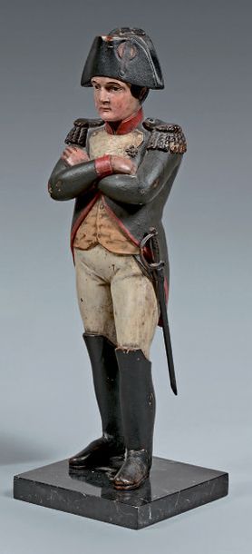 Null L'Empereur Napoléon Ier en pied, en uniforme des chasseurs à cheval de la G&hellip;