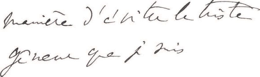 PROUST (Marcel) Lettre autographe signée «Marcel». S.L., [date de réception du 2&hellip;