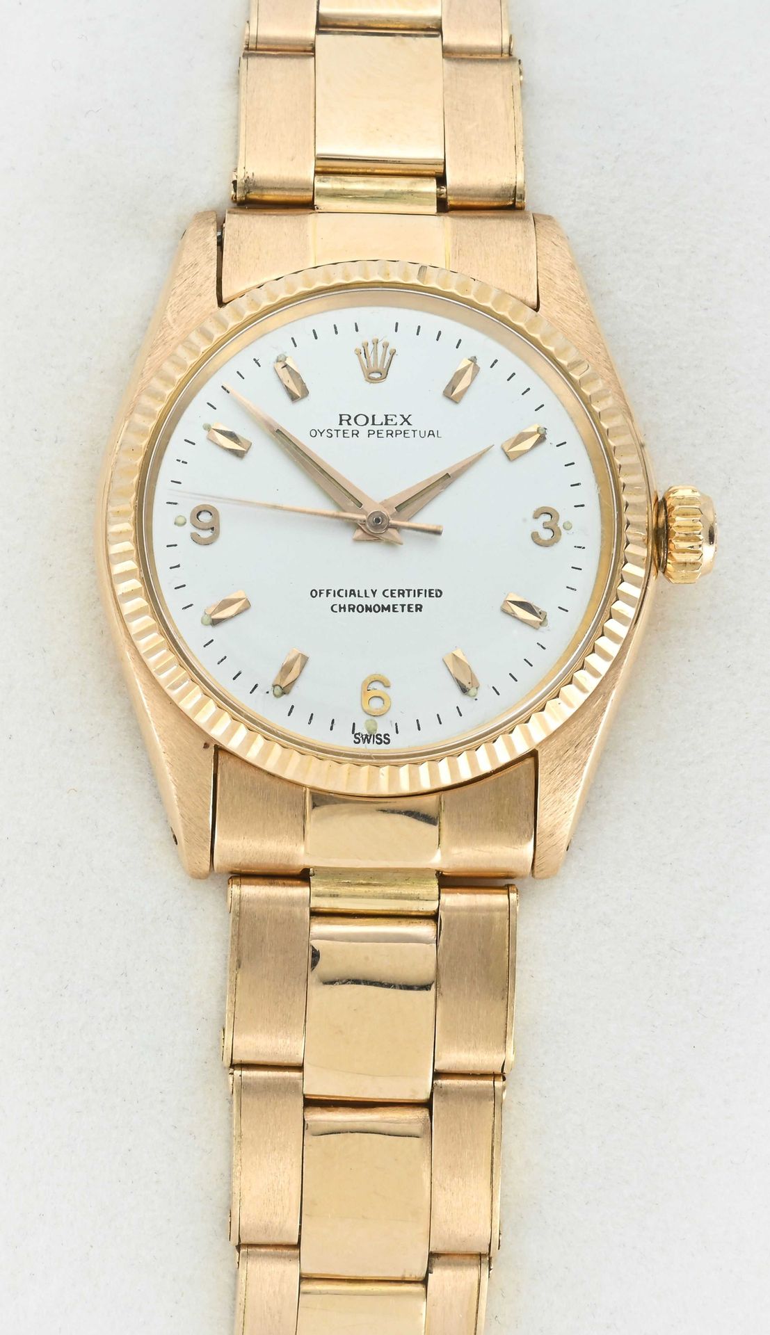 Null 
ROLEX. OYSTER PERPETUAL. 

Montre dame boîtier 31 mm et bracelet Oyster sa&hellip;