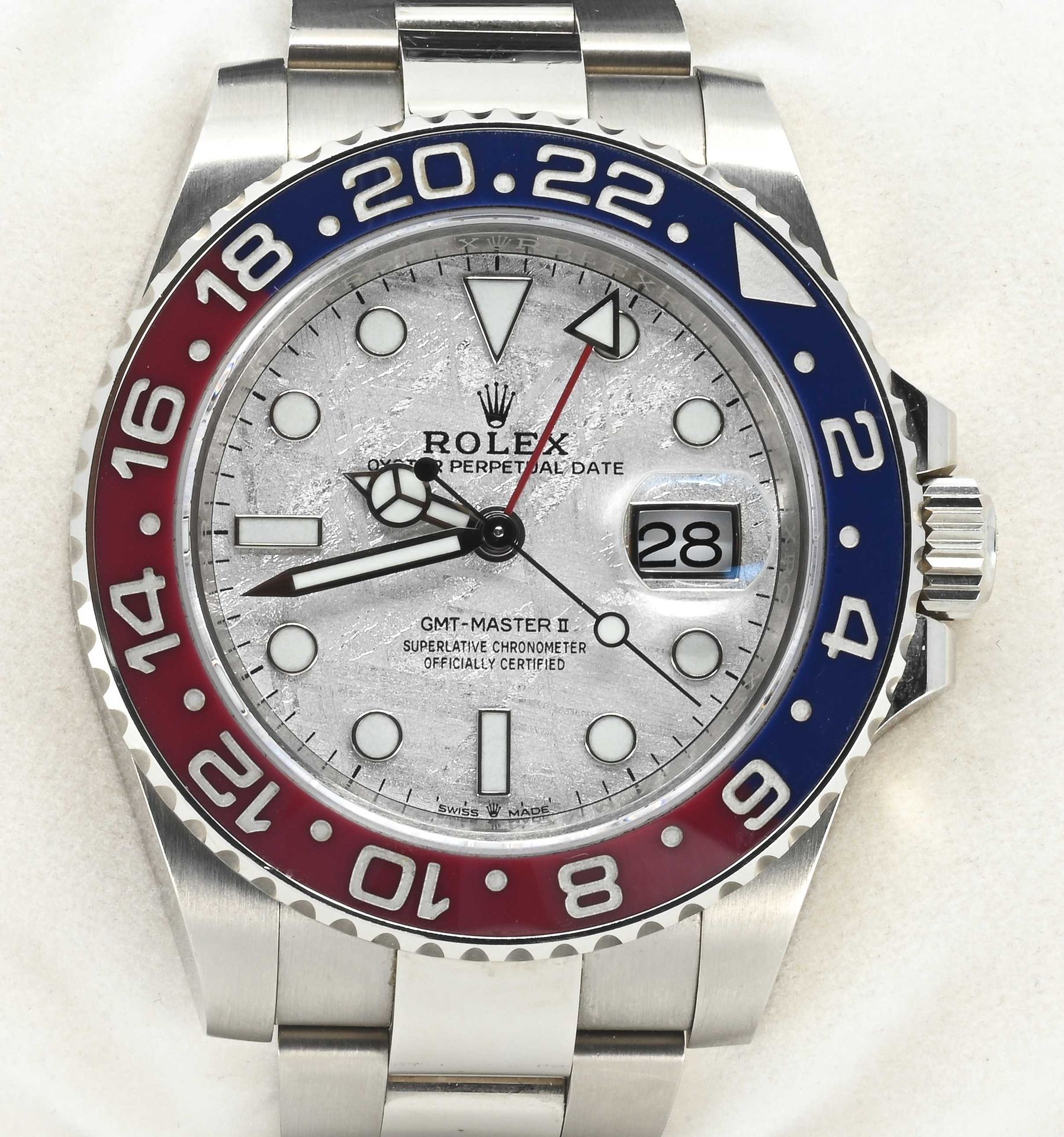 Null 
ROLEX. GMT MASTER II. PEPSI. Ref. 126719BLRO of March 2021. 

Serial numbe&hellip;