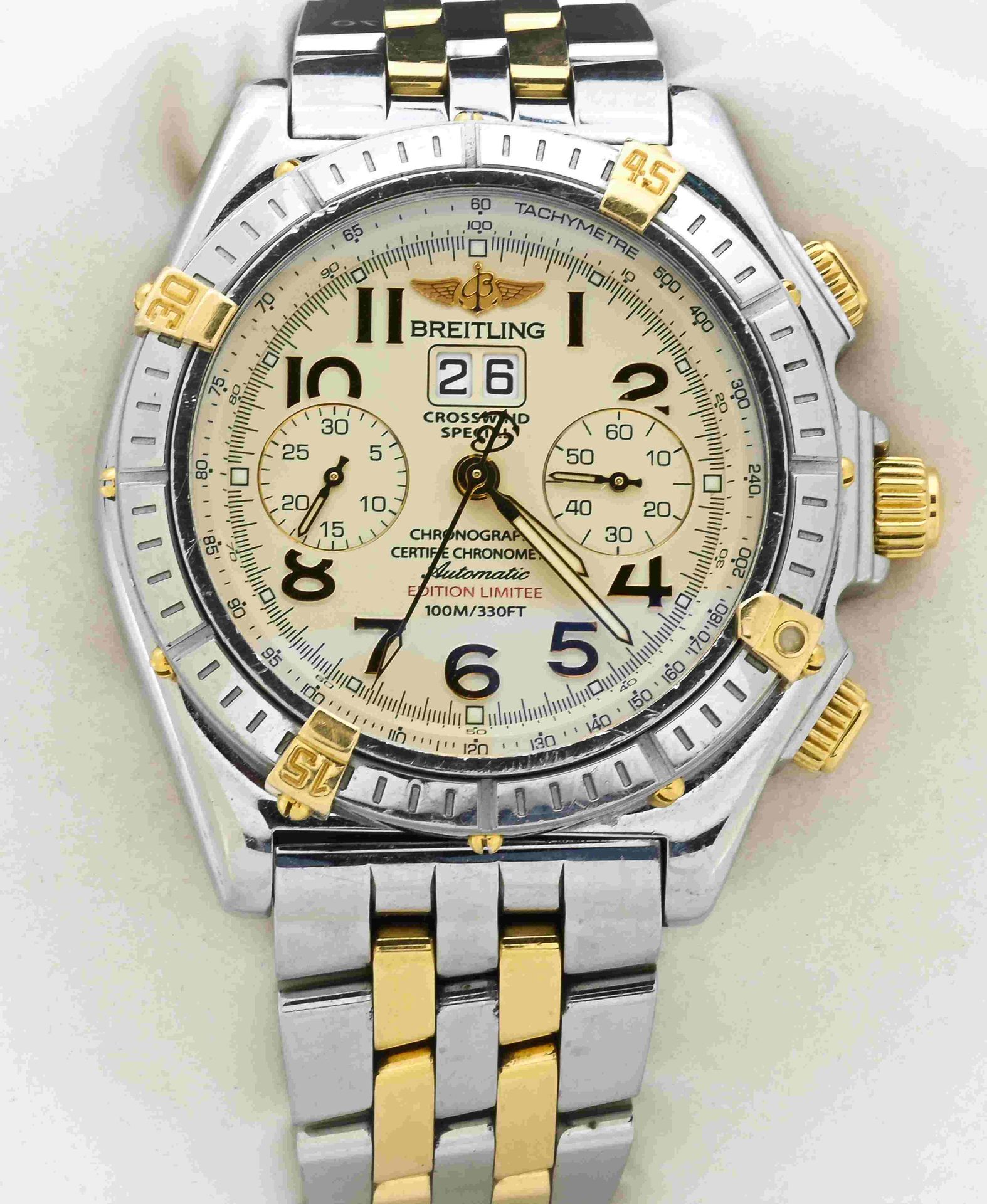 Null 
BREITLING. CROSSWIND SPECIAL. 

Chronographe homme, Réf. B44356 des années&hellip;