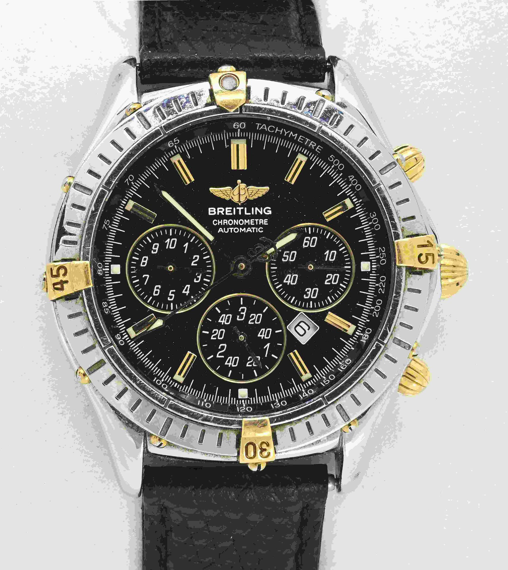 Null 
BREITLING. Shadow Flyback model. Ref. B35312.

Chronometer, steel and gold&hellip;
