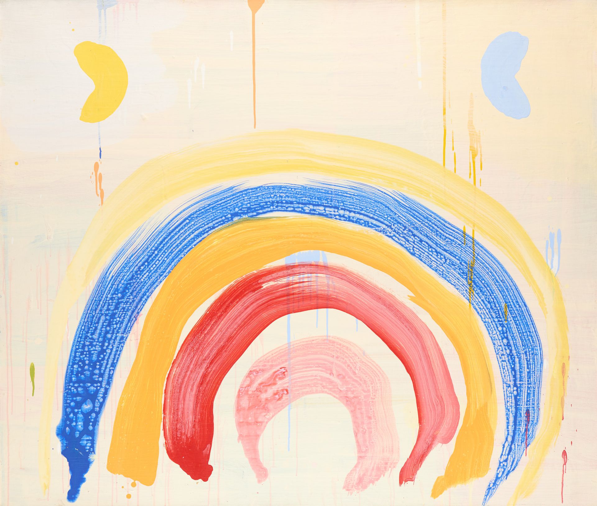 Brendan CASS École américaine (1974) Huile sur toile: "Rainbow 2-Morning".

Sign&hellip;