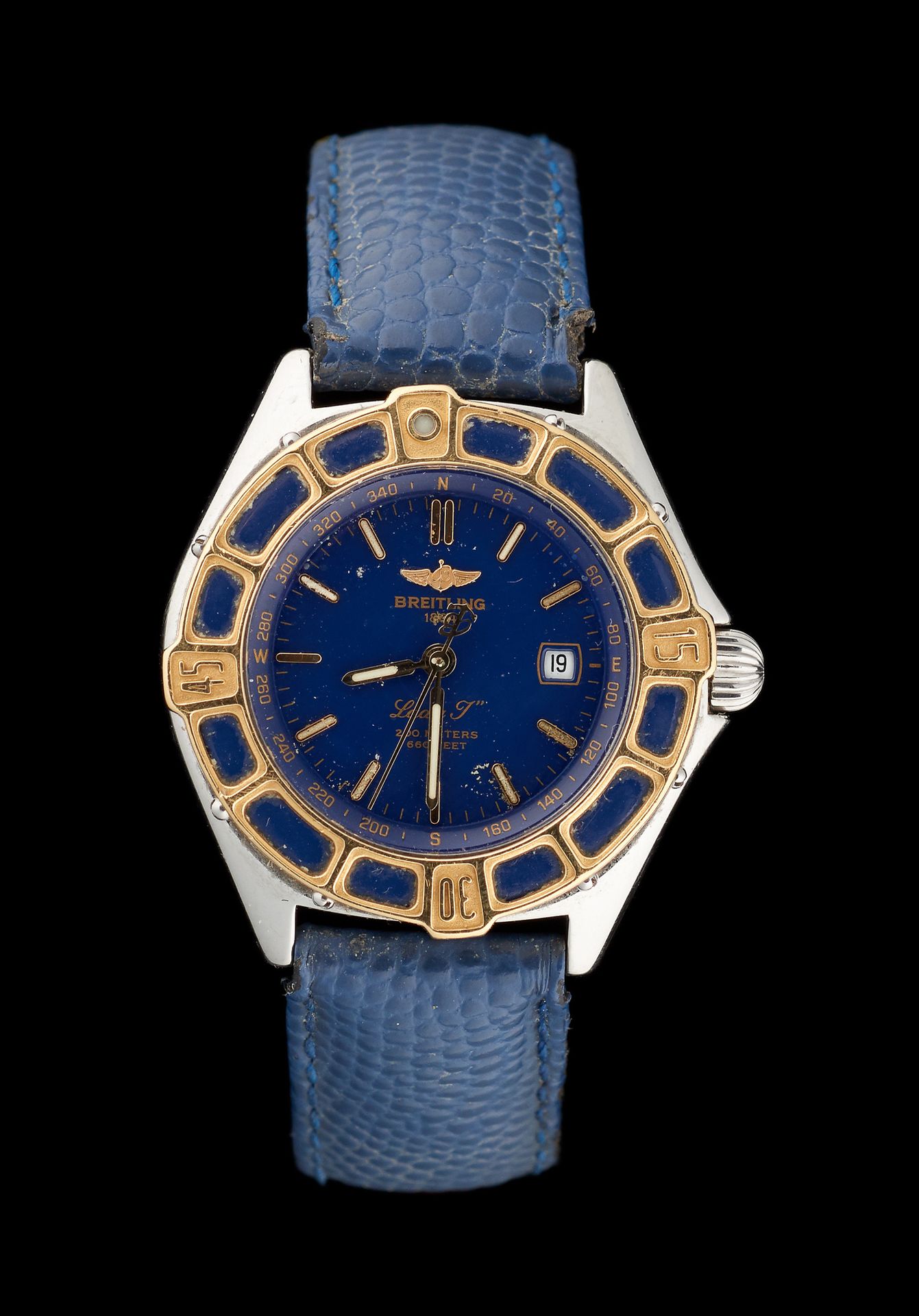 BREITLING. Watches: Ladies' wristwatch in steel and gold, quartz movement.

Brei&hellip;
