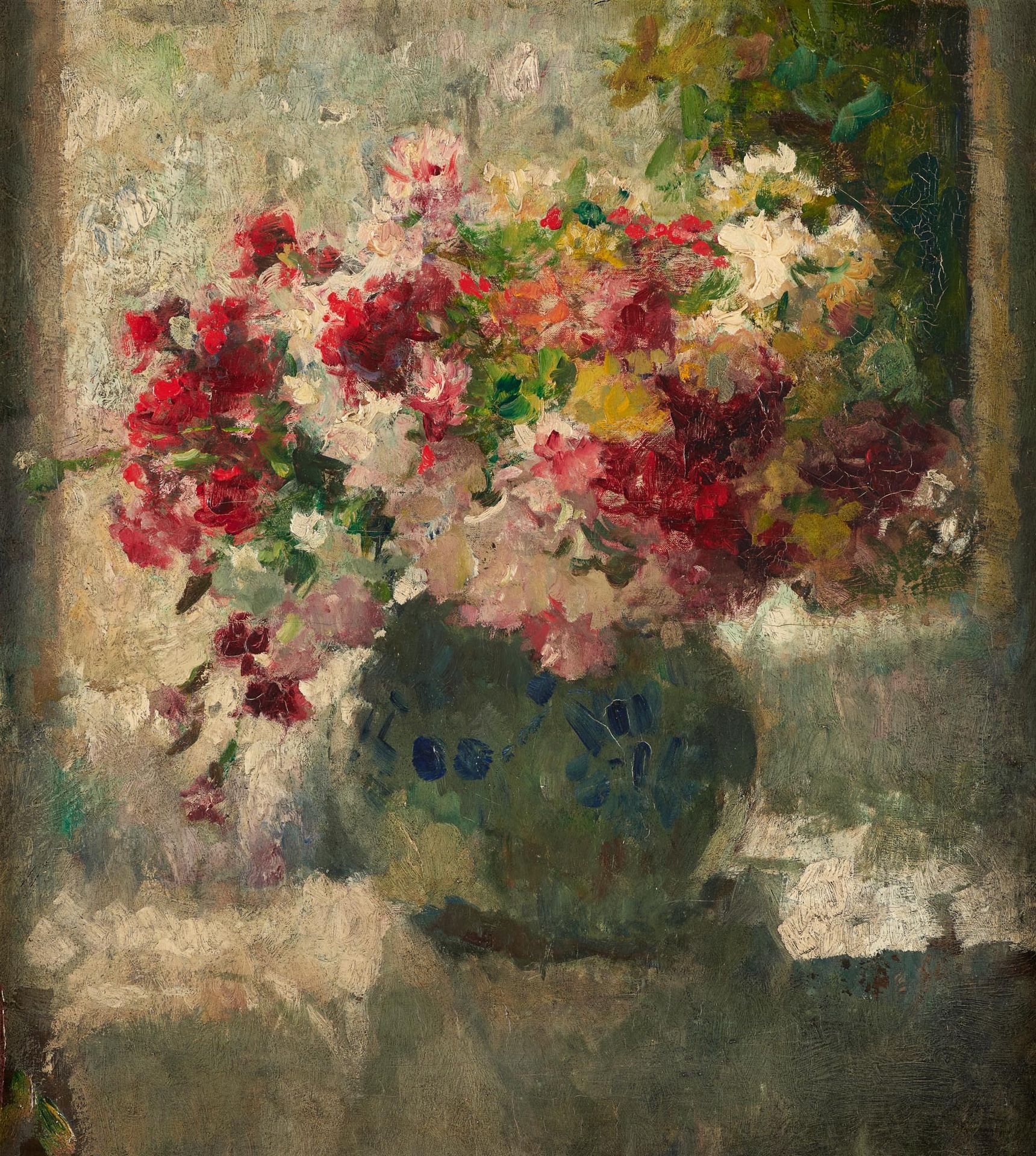 Jean LAUDY École belge (1877-1956) Huile sur toile: Vase fleuri.

Par Jean Laudy&hellip;