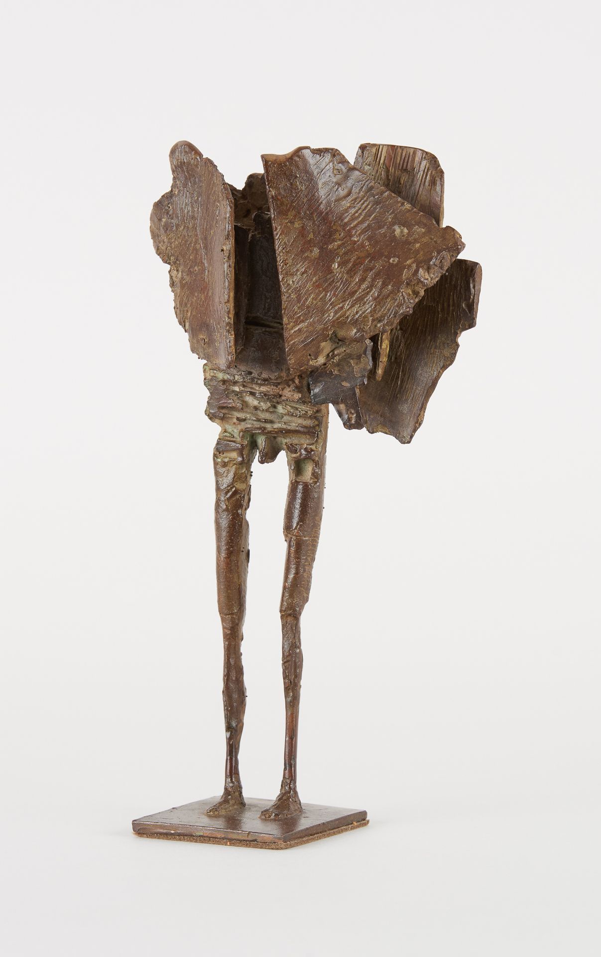 Paul Van Gyseghem Ecole belge (1935) 
Sculpture en bronze à patine mordorée: Hom&hellip;