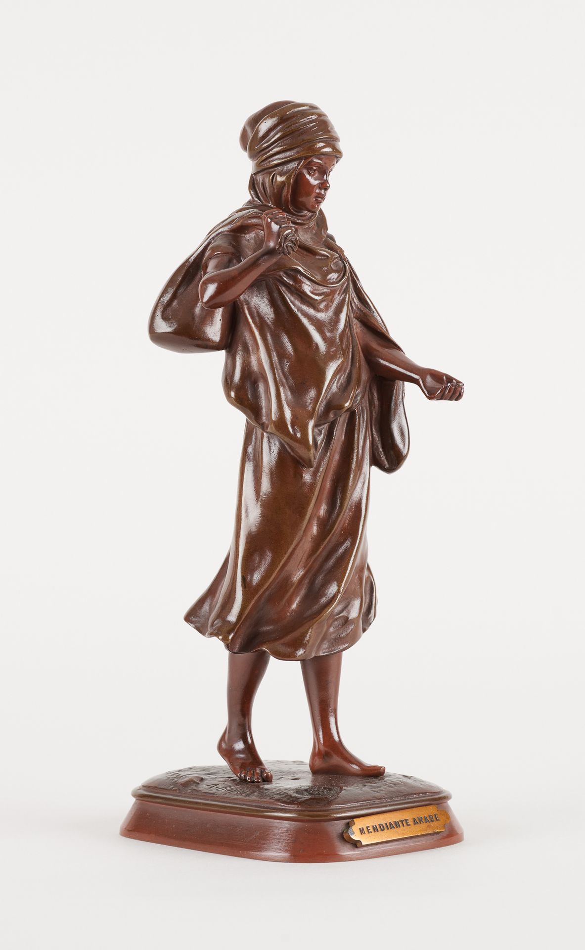 Antoine BOFILL École espagnole (c.1875-1939/53) Bronzeskulptur mit brauner Patin&hellip;