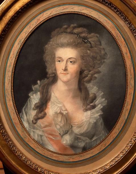Ecole Anglaise du XVIIIe siècle 
Portrait de Wilhelmine de Prusse, princesse d'O&hellip;
