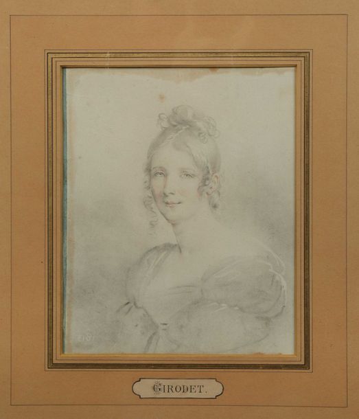 Null Anne-Louis GIRODET (Montargis 1767- Paris 1824)

"Portrait de femme en bust&hellip;