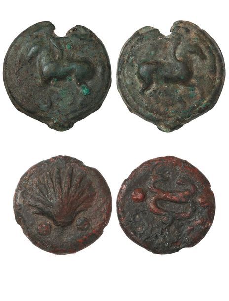 MONNAIES ROMAINES MONNAIES ROMAINES

REPUBLIQUE

Bronzes de la République romain&hellip;