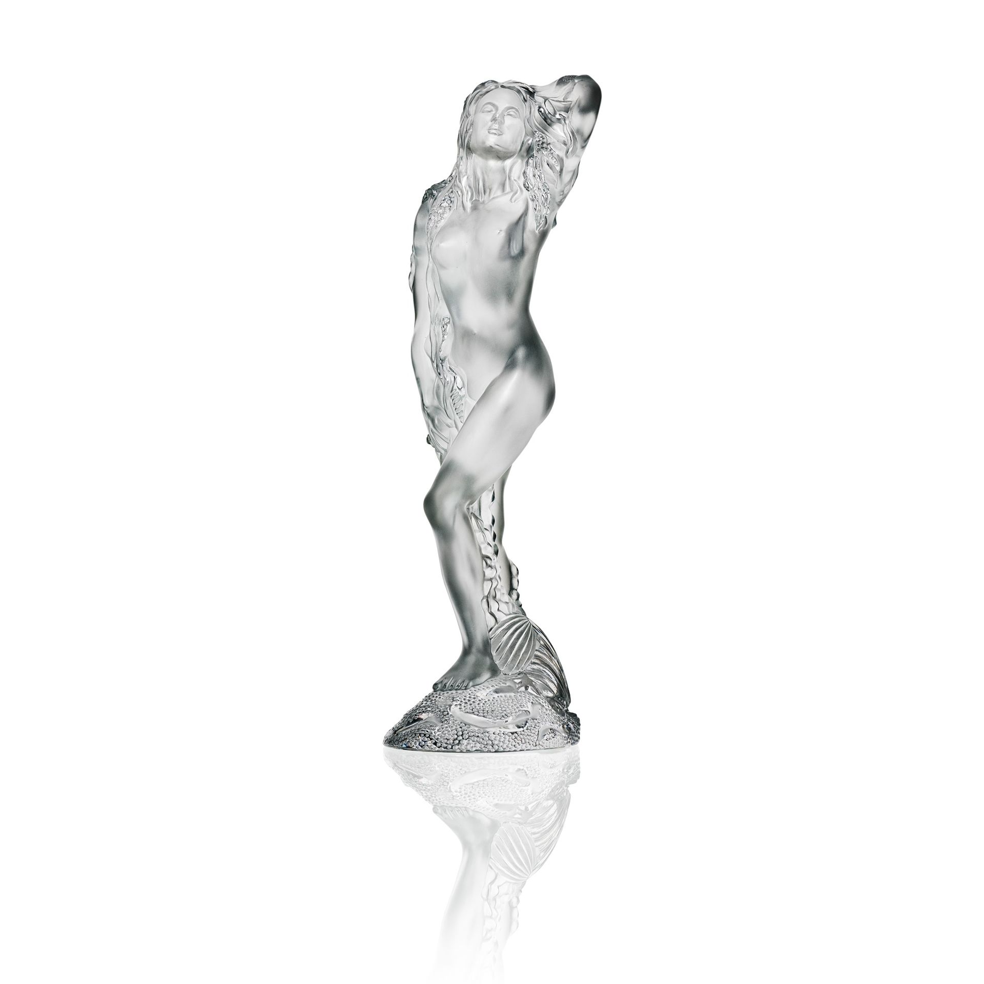 Lalique OCEANIDE STATUETTE designed 2001, No. 950 from an edition of 999 clear a&hellip;