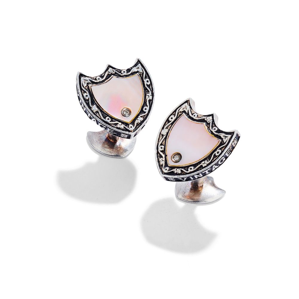 Stephen Webster: A pair of limited edition gem-set silver cufflinks Chacune est &hellip;