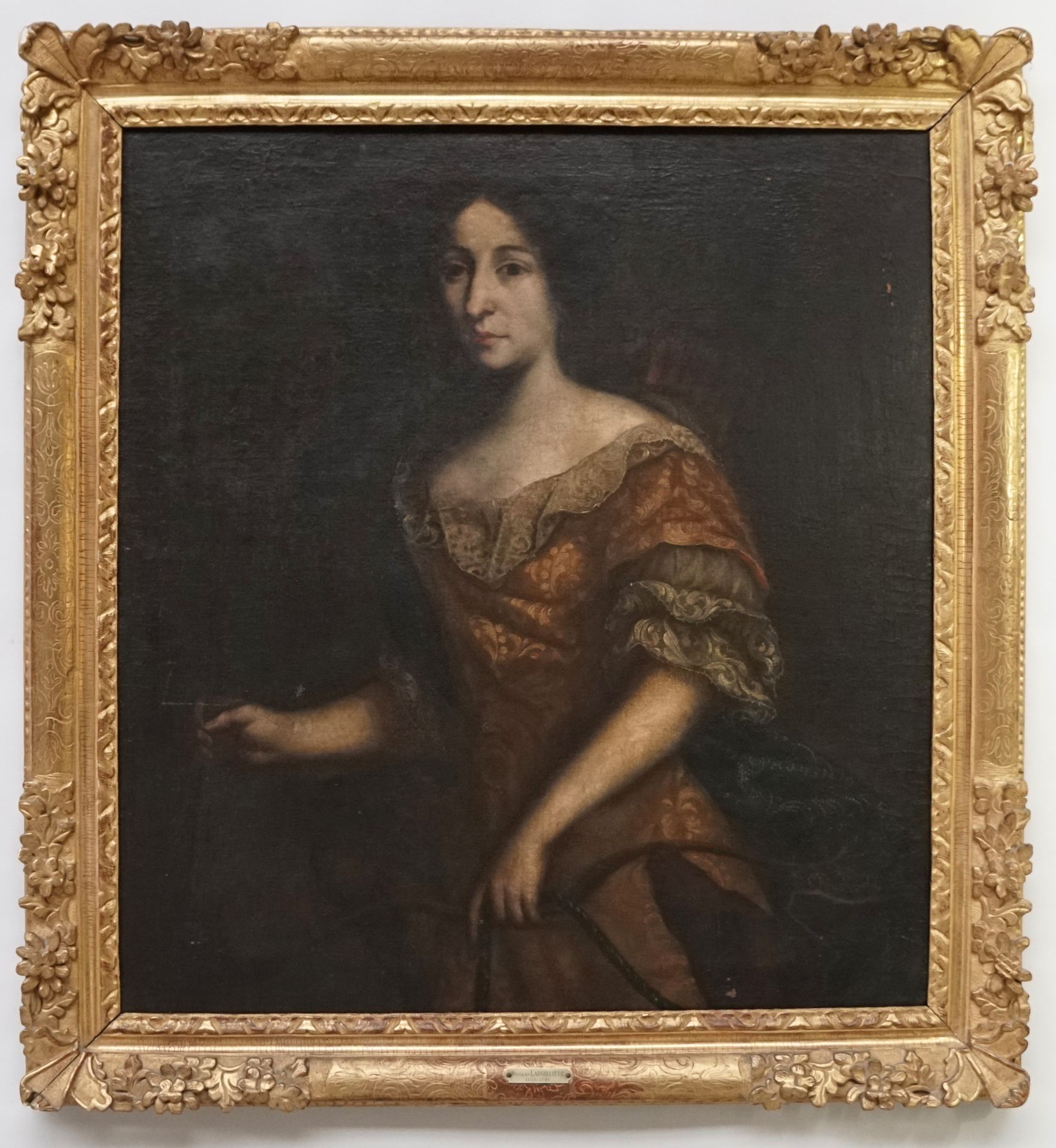 Null D'EGMONT Juste（莱顿，1601-安特卫普，1674）学校：《女猎手戴安娜》。

布面油画，表现一位身着美丽丝裙的女子，背上背着一个箭筒，&hellip;