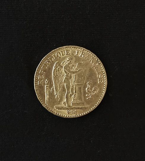 Null Une pièce de 20 francs or Dupré.

Année : 1898.

Poids : 6,4 g.