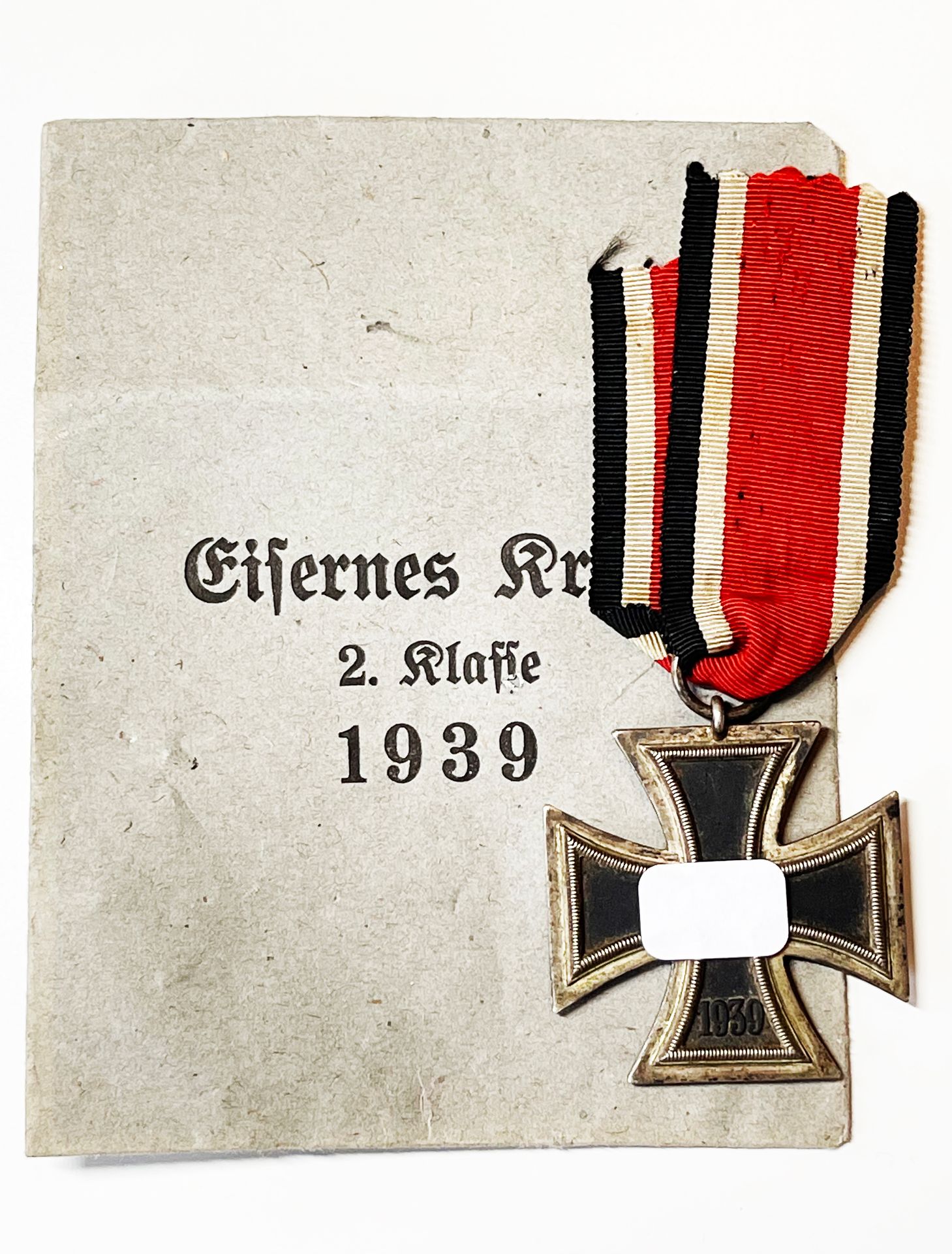 Mutuo Trágico patrimonio Alemania - cruz de hierro de segunda clase, 1939. Con su… | Drouot.com