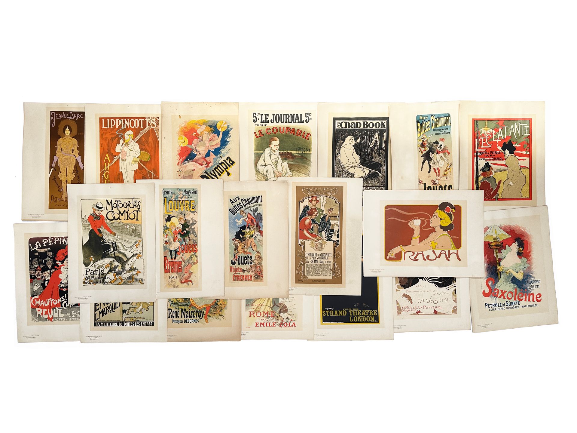 Null Colección de láminas de Les Maîtres de l'Affiche, publicación mensual ilust&hellip;