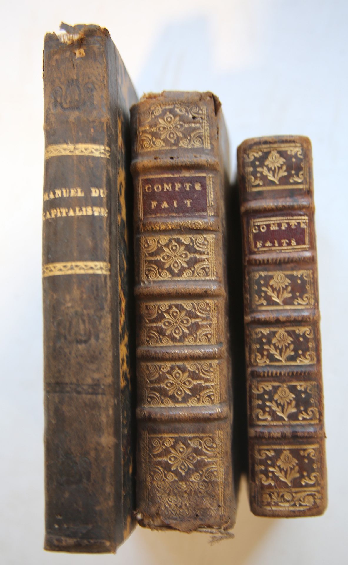 Null 
(经济学)。



巴雷姆（尼古拉）。

两个版本的《事实汇编》。(1719年和1762年)。两卷12开本。



联合/邦尼 "资本家手册"。巴黎&hellip;