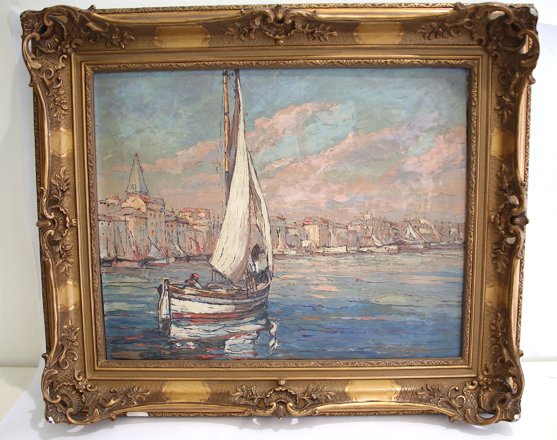 Null 
Emile Augute Wéry (1868 - Paris 1935 )

Léon Bonnat的学生。

"渔船回港（卡西斯？）" 1928&hellip;