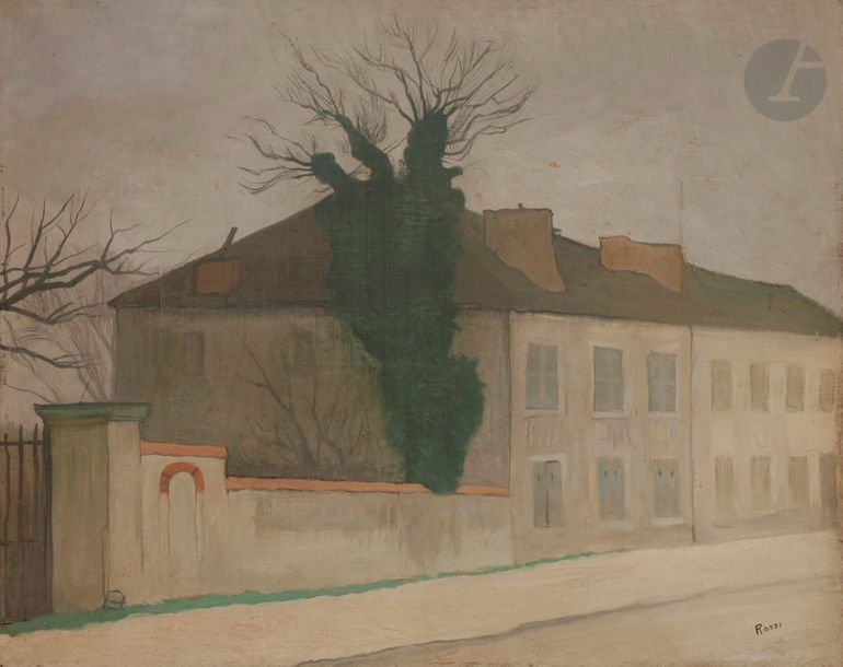 Null Joseph ROSSI (1892-1930)
Maison de Madame de Berny
Huile sur toile.
Signée &hellip;