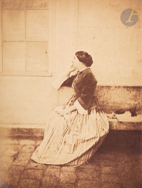 Null Charles Nègre (1820-1880)
Femme assise au 21 quai de Bourbon, c. 1852.
Deux&hellip;