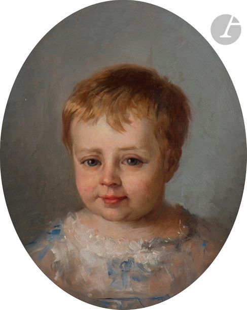Null Attribué à Raimundo de MADRAZO Y GARRETA (1841 - 1920)
Portrait d’enfant
To&hellip;
