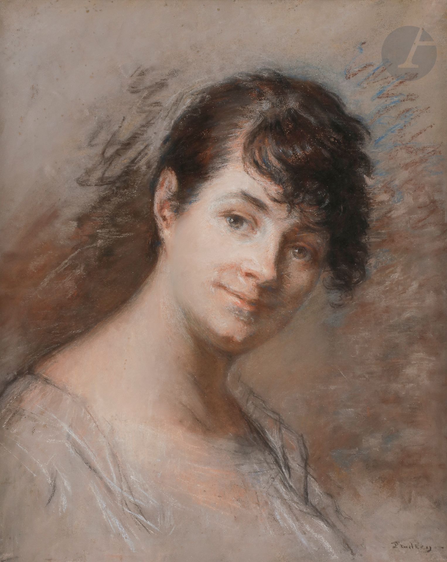 Null école française du XIXe siècle d’après PRUD’HON
Portrait de femme
Pastel an&hellip;